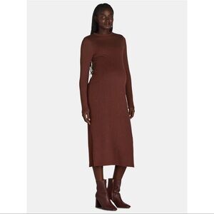 Time and Tru Women’s ribbed maternity Dress